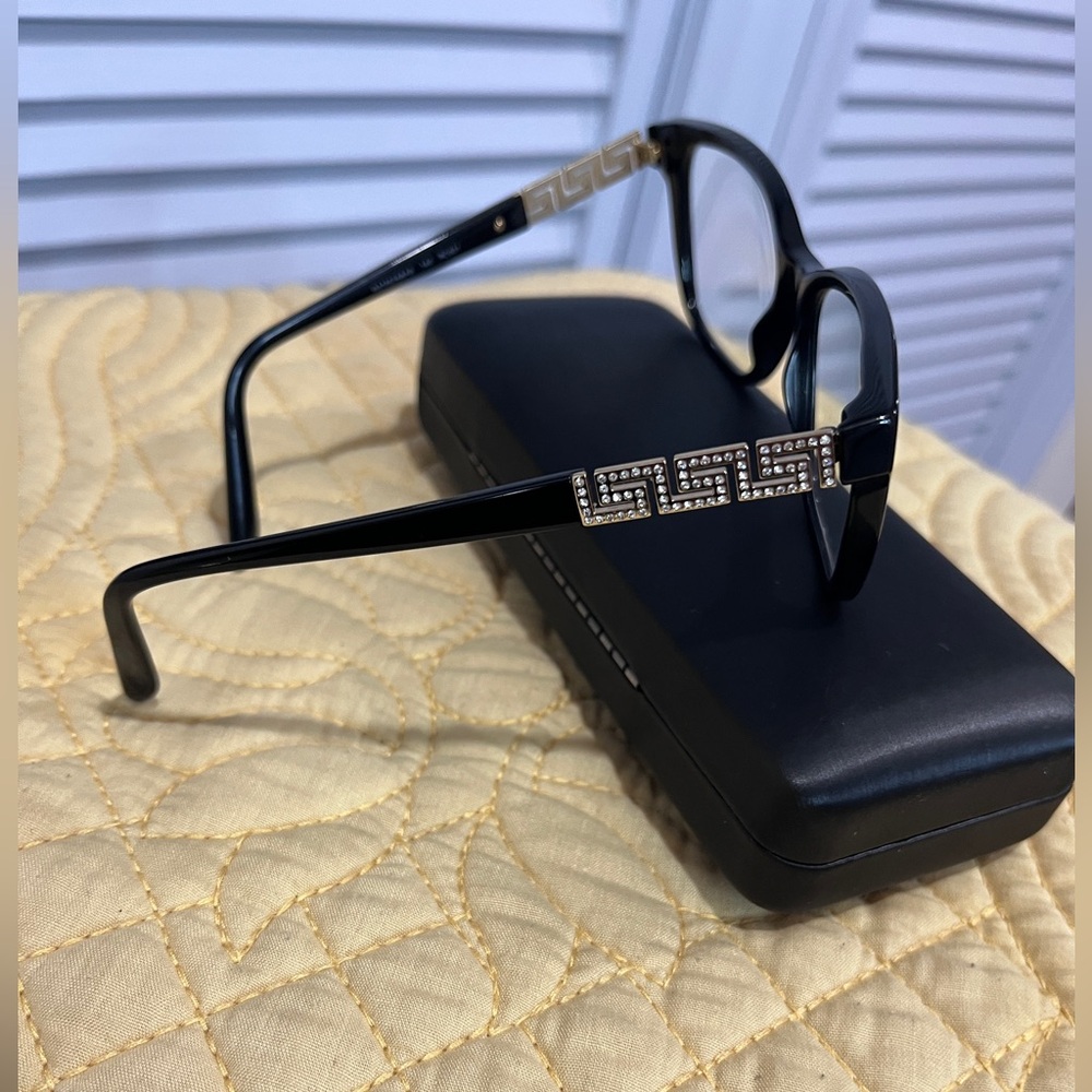 Versace Black Eyeglasses